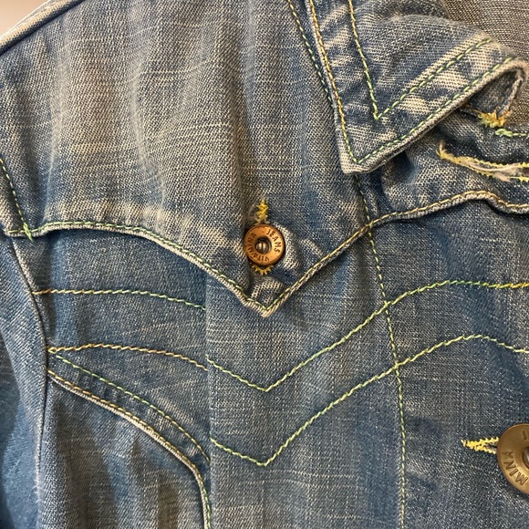 Vitamina Western Style Demin Jacket - Size 10 - Picture 4 of 8